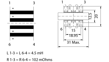Schematic diagram for HR 19008