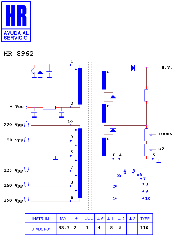 Schematic diagram for HR 8962