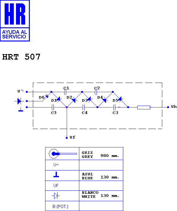 Schematic diagram for HRT 507