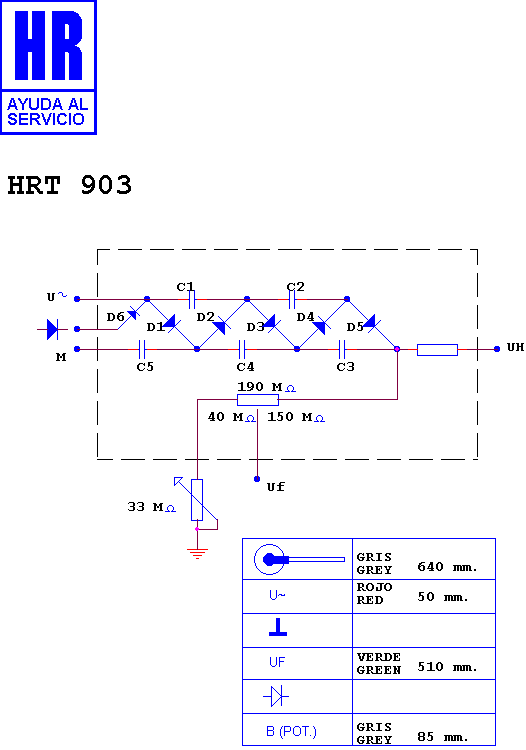Schematic diagram for HRT 903