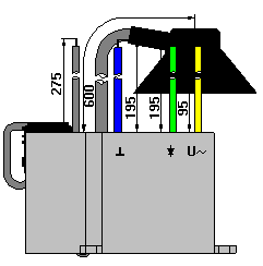 Schematic diagram for HRT 230 BP