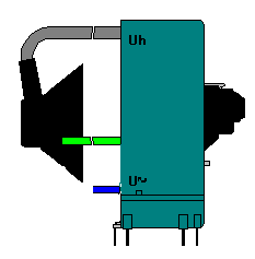 Schematic diagram for HRT 400